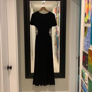 Black gown dress